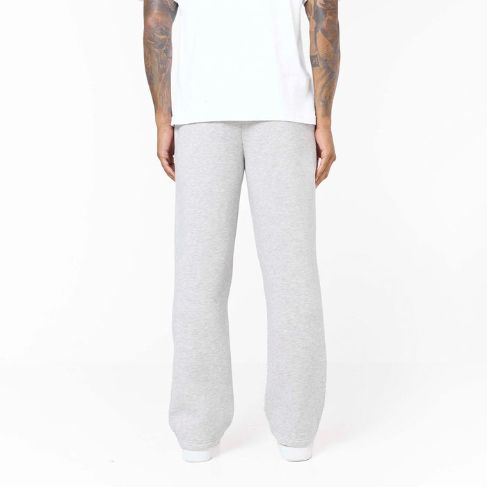 Loose Fit Open Hem Jogger | Grey Marl