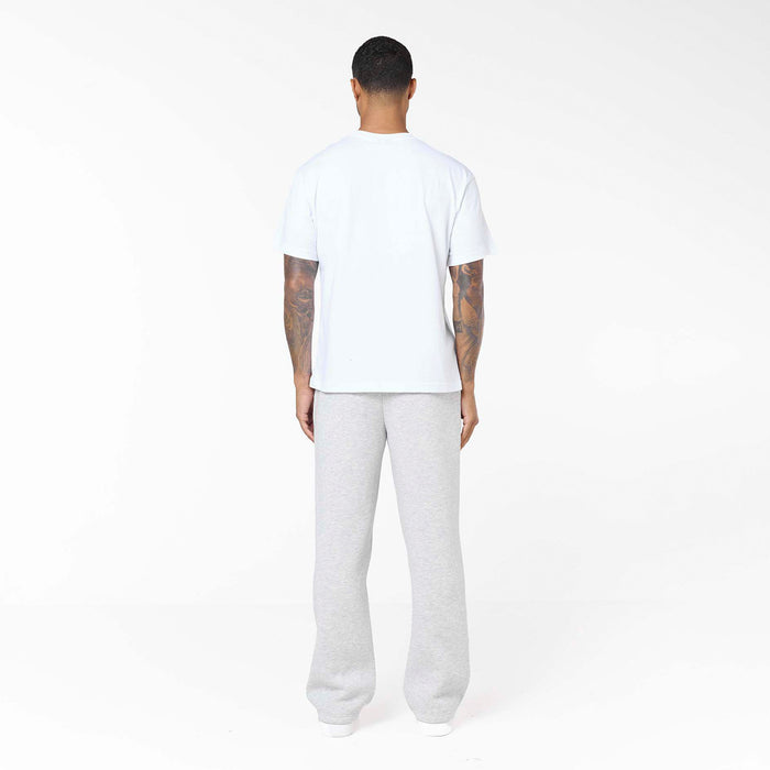 Loose Fit Open Hem Jogger | Grey Marl