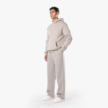 Loose Fit Open Hem Jogger  |  Stone