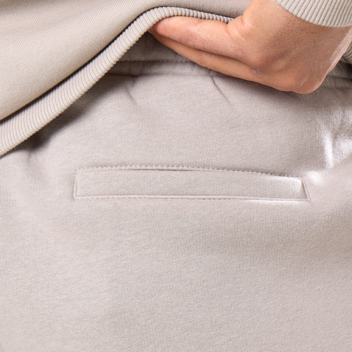 Loose Fit Open Hem Jogger  |  Stone