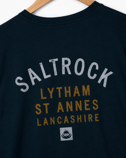 Lytham St Annes Mens Location T-Shirt in Blue