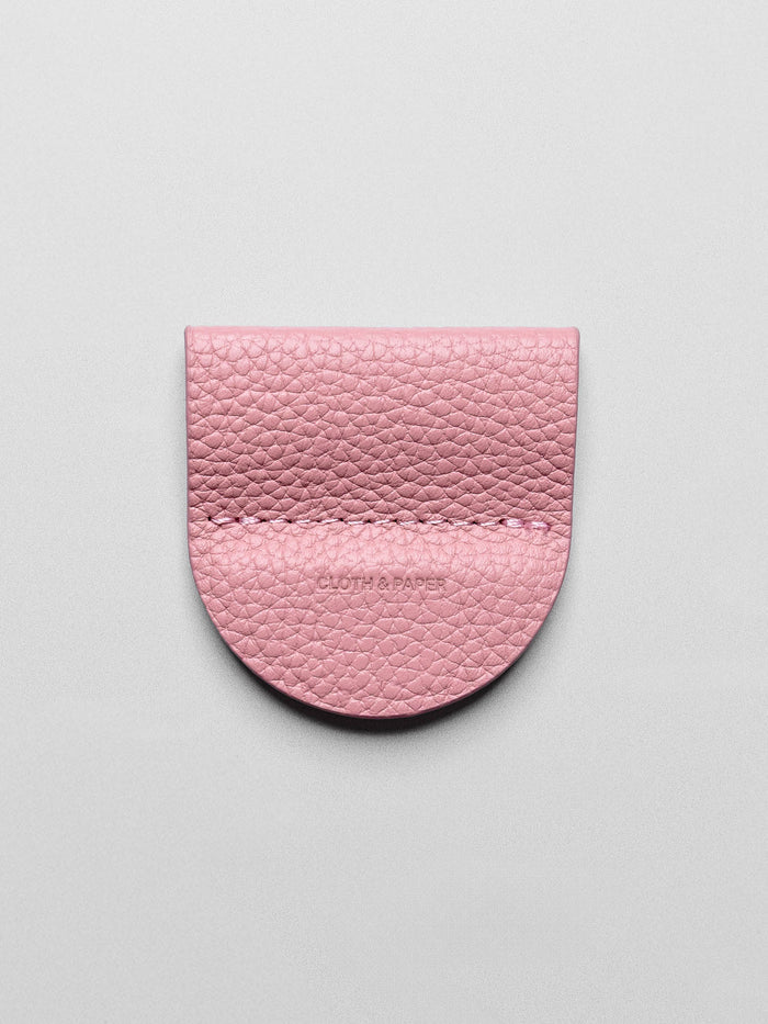 Magnetic Bookmark | Pen Holder in color Fig Milk (light pink).