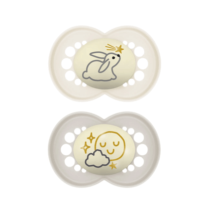 Mam Night 18-36m Soother 2Pk