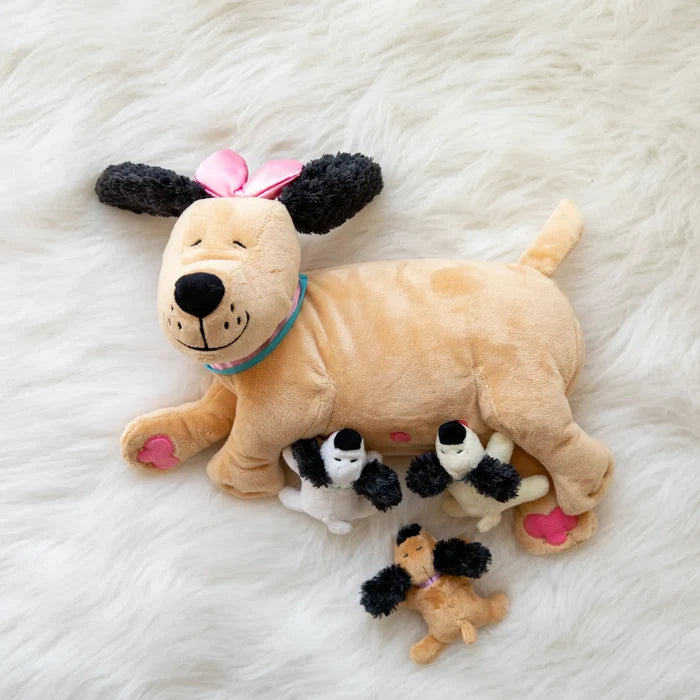 Manhattan Toy Nursing Nana Dog Plush