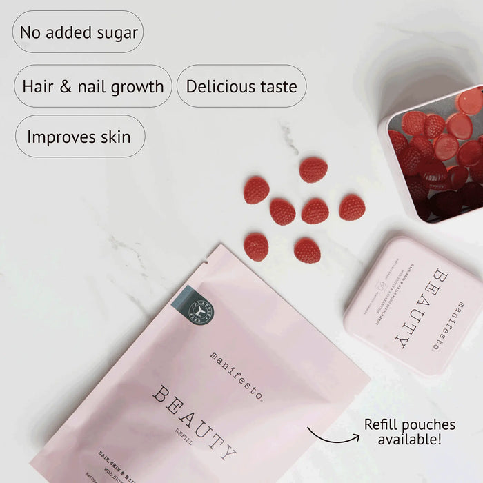 Manifesto Beauty Gummies (REFILL 60pcs) Manifesto