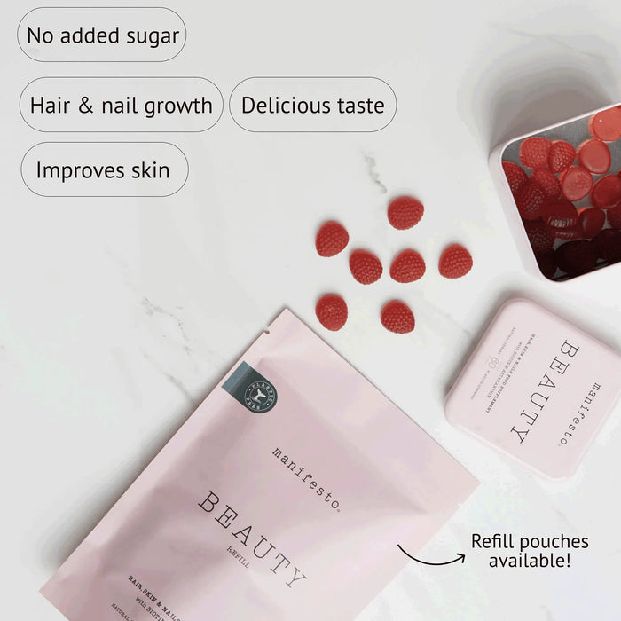 Manifesto Beauty Gummies (TIN 60pcs) Manifesto