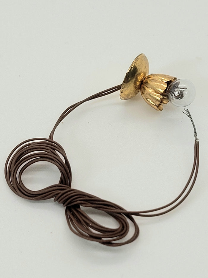 Marie Tonner Flowery Golden Ceiling Light