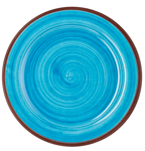 Mario Luca Giusti Plates Mario Luca Giusti Saint Tropez Turquoise Dinner Plates Set of 12Pcs Brand
