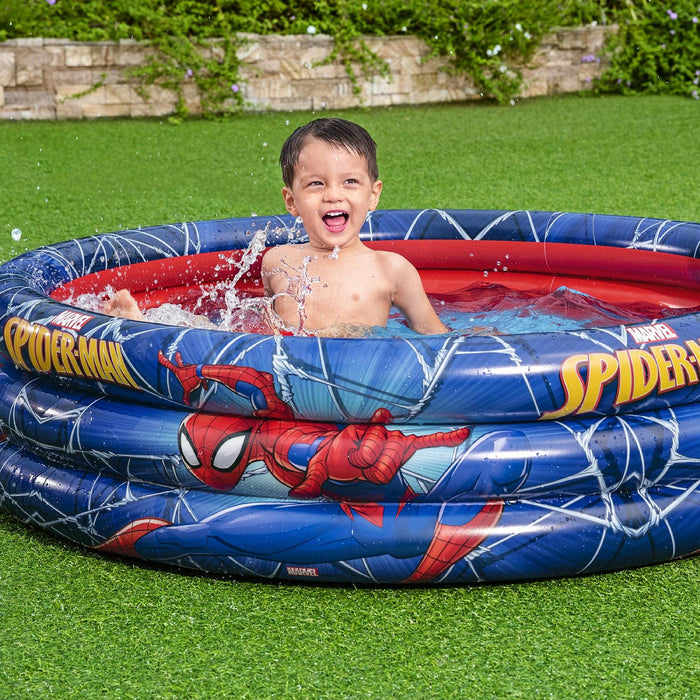Marvel SpiderMan 3-Ring Pool, 4ft