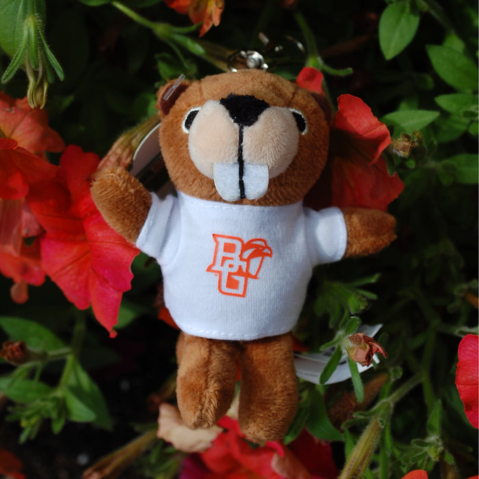 Mascot Factory Beaver Plush Keychain