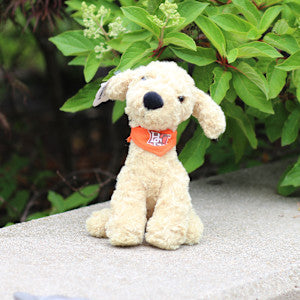 Mascot Factory Golden Retriever Mighty Tykes Plush Dog
