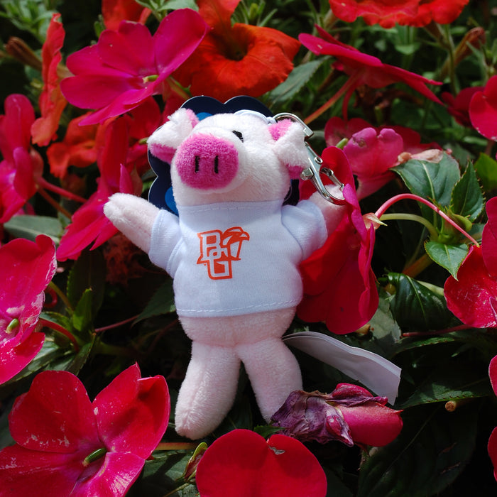 Mascot Factory Pig Plush Keychain