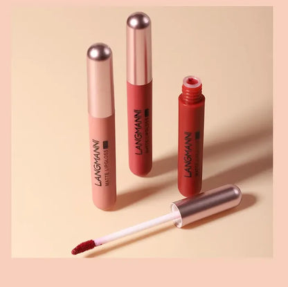 Matte Velvet Lip Gloss Set - 6 Waterproof Colors - view 6