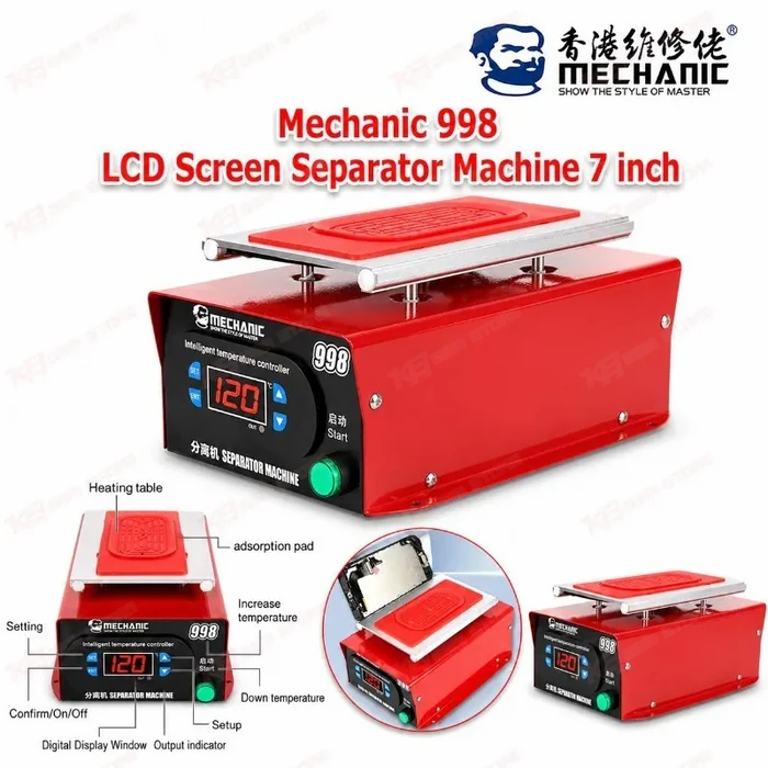 Mechanic 998 LCD Screen Separator Machine 7 inch