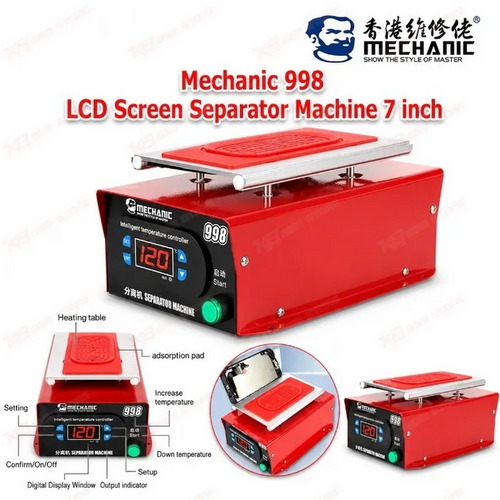 Mechanic 998 LCD Screen Separator Machine 7 inch