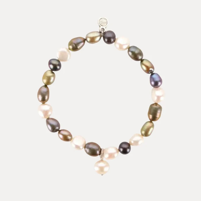 Melina Baroque Natural Pearl Bracelet | BuDhaGirl