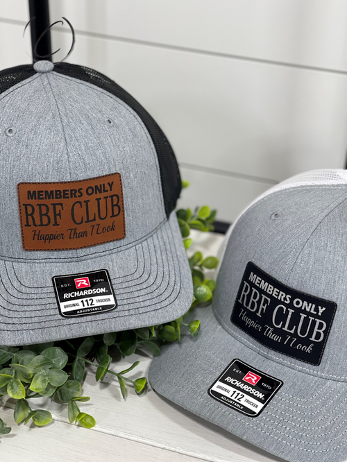 Members Only RBF Club Patch Snapback Hat