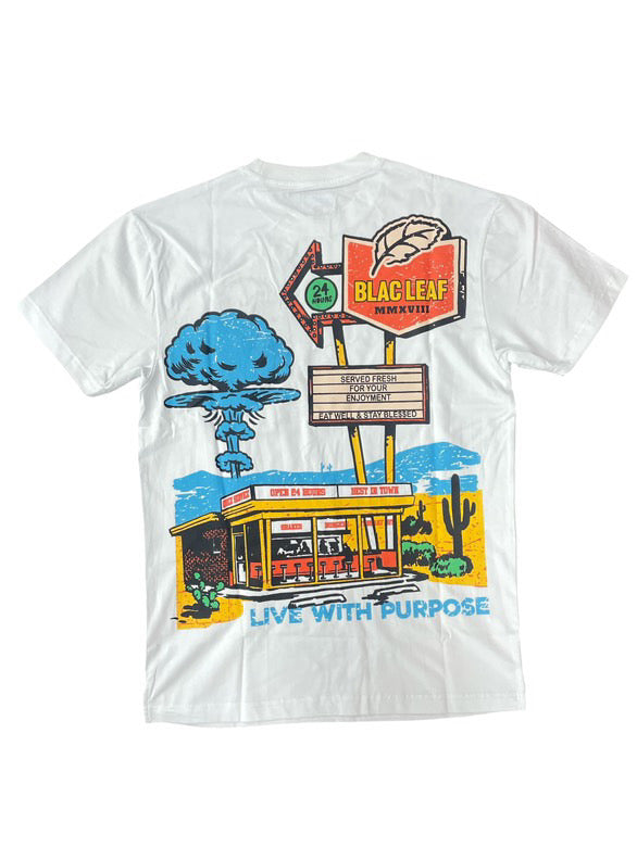 Men BLAC LEAF 24 Diner T-Shirt
