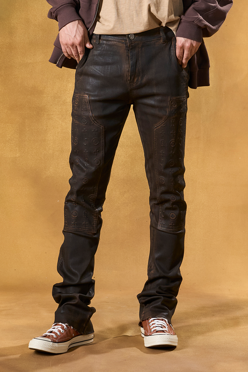 Men WAIMEA Stack Carpenter Wax Jean