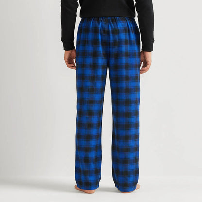 Men's Eddie's Favorite Flannel Pajama Pants-Bright Navy-Regular-4