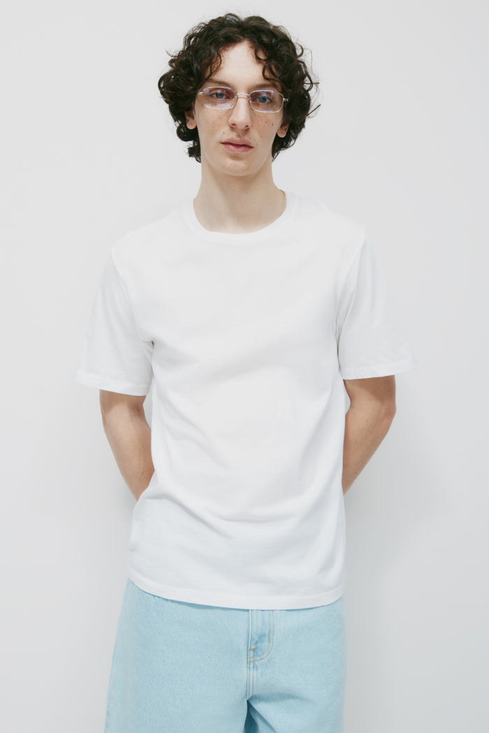 Men's Essential Crew in White