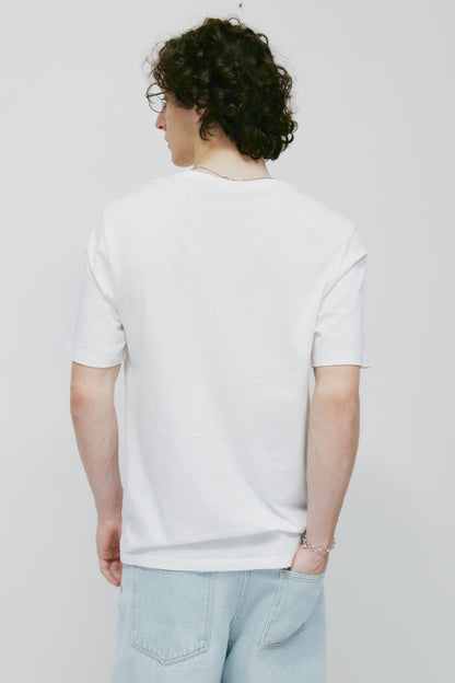 Men's Essential Crew in White