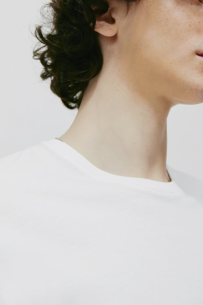 Men's Essential Crew in White