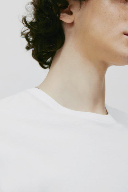 Men's Essential Crew in White