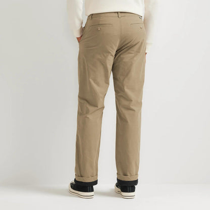 Men's Getaway Flex Fleece-Lined Chinos-Dk Khaki-Regular-3