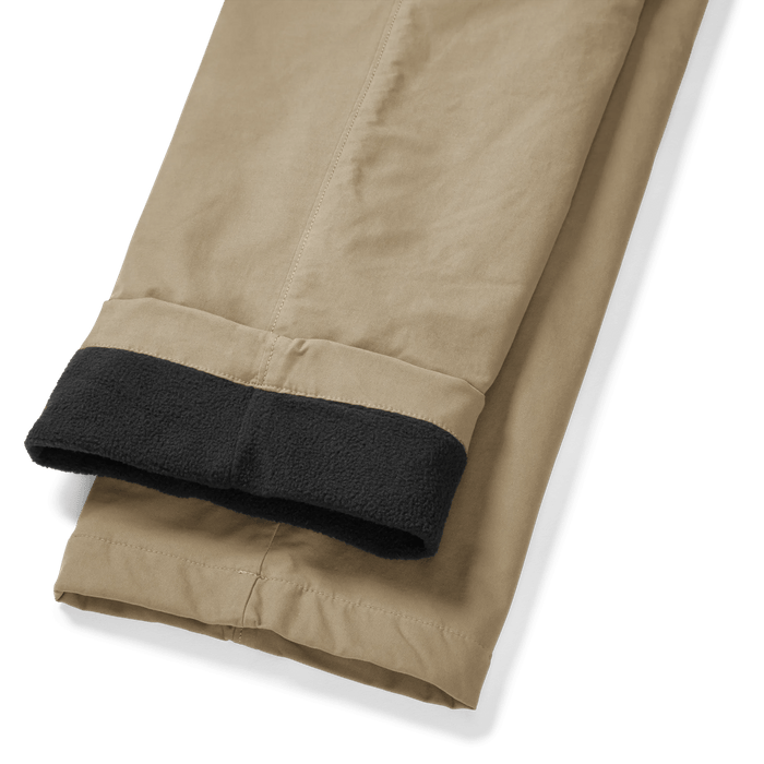 Men's Getaway Flex Fleece-Lined Chinos-Dk Khaki-Regular-4