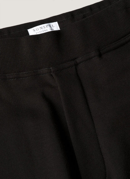 Men's Supima Loopback Sweatpants in Black