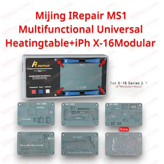 Mijing IRepair MS1 Multifunctional Universal Heatingtable+iPh X-16Modular