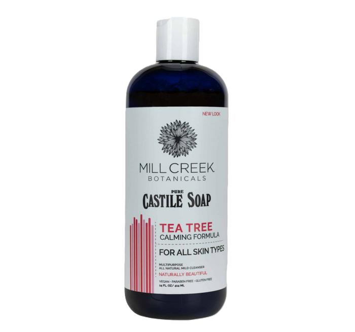 Mill Creek Botanicals Castille Soap Tea Tree Calming Formula 414ml