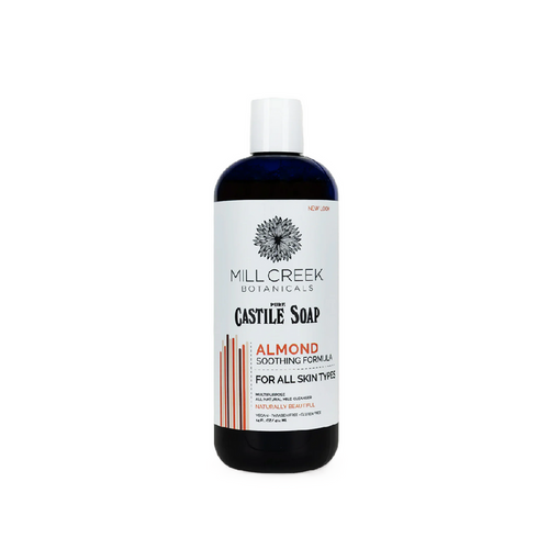 Mill Creek Botanicals Pure Castile Soap Almond Soothing Formula 414ml