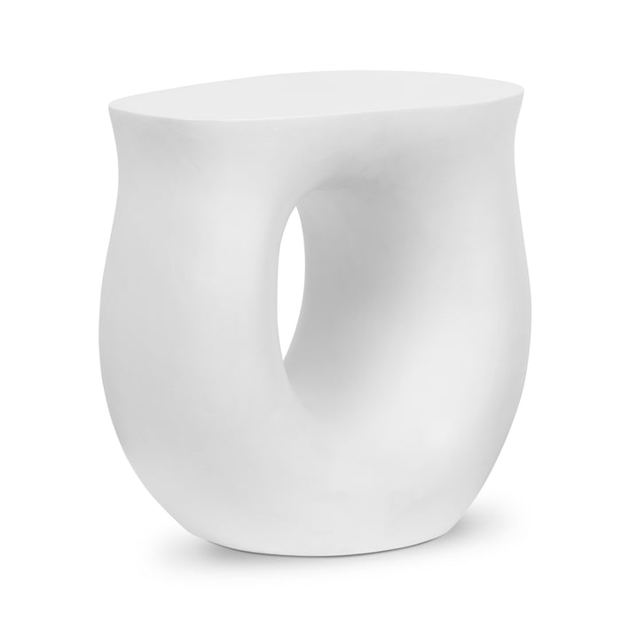 Minori Side Table | White