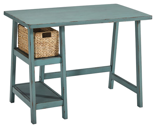Mirimyn H505-710 Teal Home Office Small Desk
