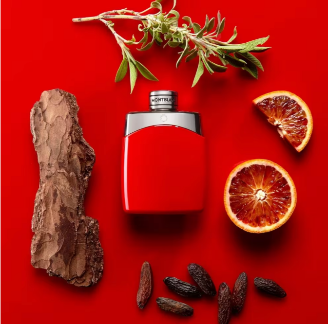 MontBlanc Legend Red Gift Set 3 Piece - EDP 3.3 oz, Mini & Shower Gel
