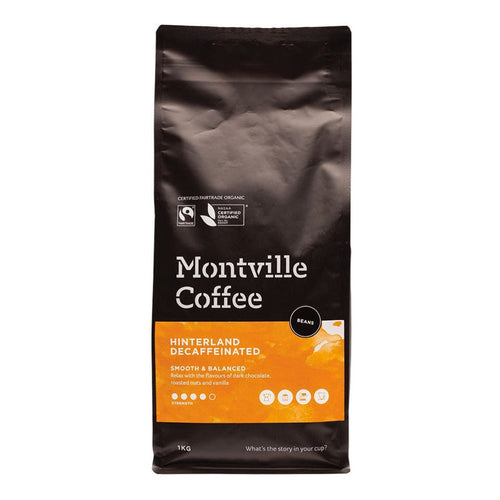 Montville Coffee Decaf Hinterland Blend Beans 250 g - L'Organic