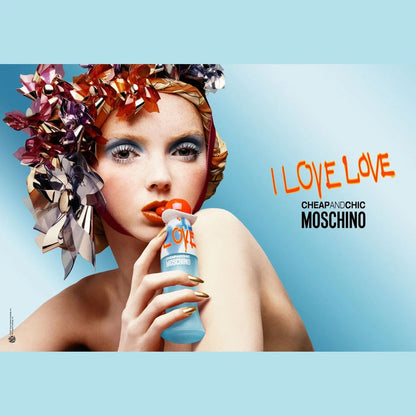 Moschino I Love Love Eau de Toilette Spray, 3.4 oz
