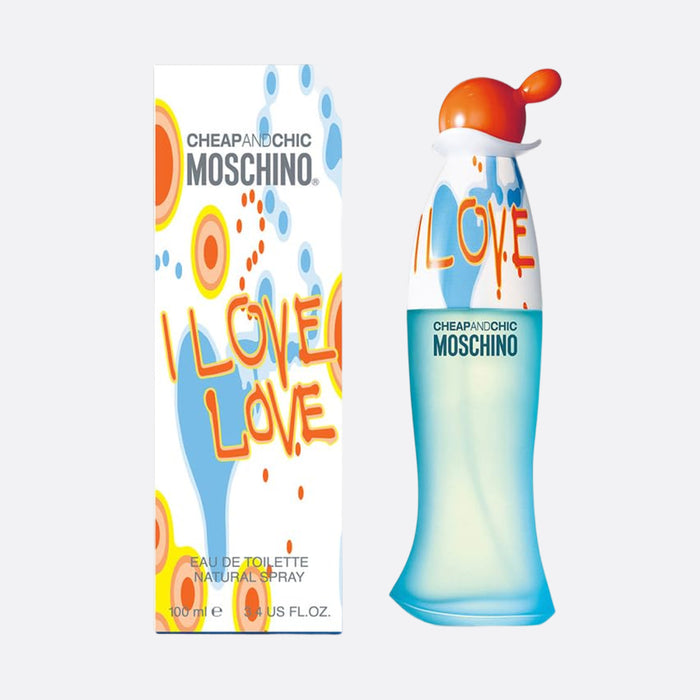 Moschino I Love Love Eau de Toilette Spray, 3.4 oz