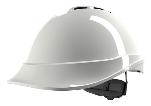 Msa v-gard 200 fas-trac iii vented safety helmet-msagv612