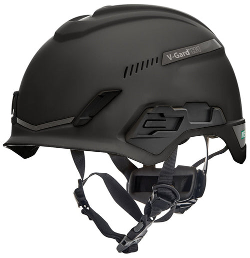 Msa v-gard h1 tri-vented safety helmet-msa1019478