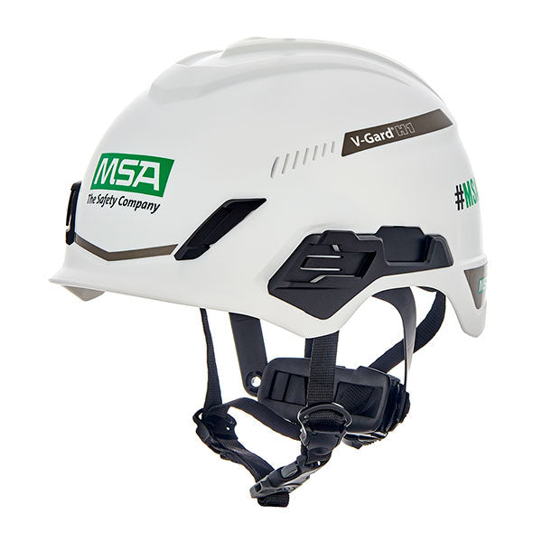 Msa v-gard h1 tri-vented safety helmet-msa1019478