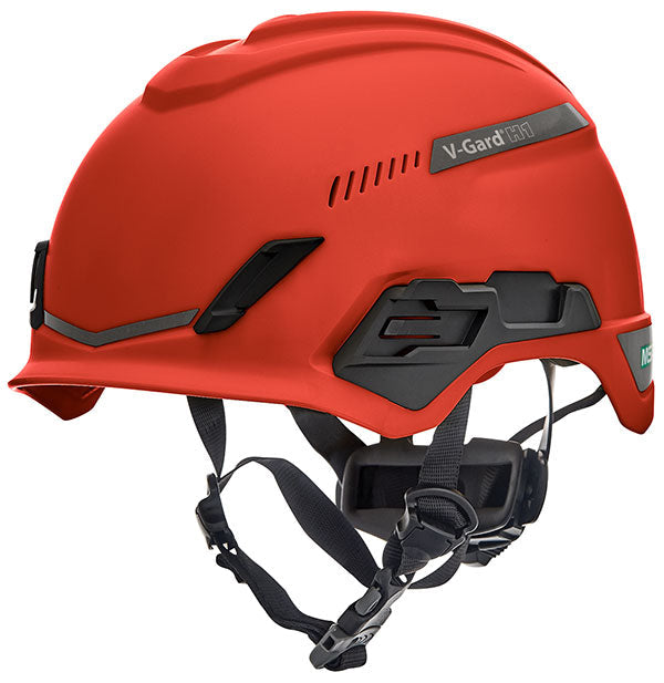 Msa v-gard h1 tri-vented safety helmet-msa1019478