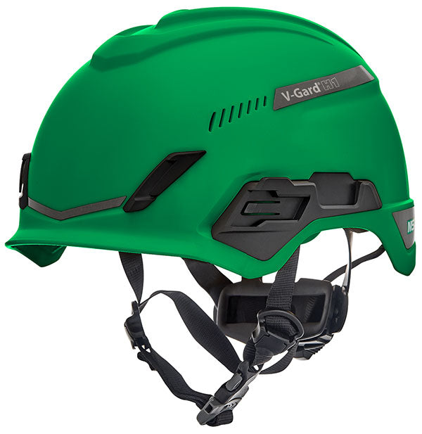 Msa v-gard h1 tri-vented safety helmet-msa1019478