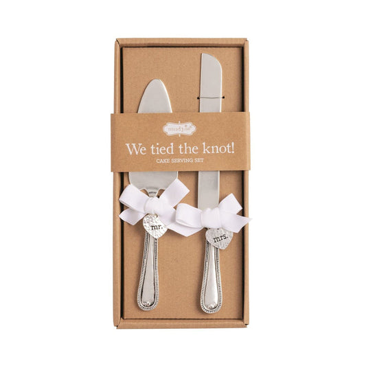 Mudpie Wedding Charm Cake Serving Set