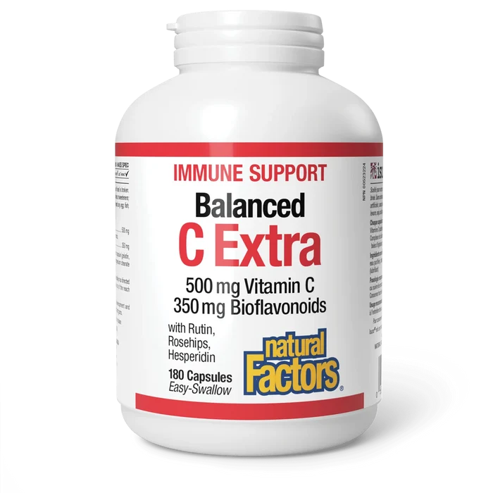 Natural Factors: C Extra 500 mg · Plus 350 mg Bioflavonoids