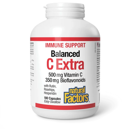 Natural Factors: C Extra 500 mg · Plus 350 mg Bioflavonoids