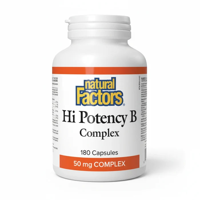Natural Factors: Hi Potency B Complex 50 mg