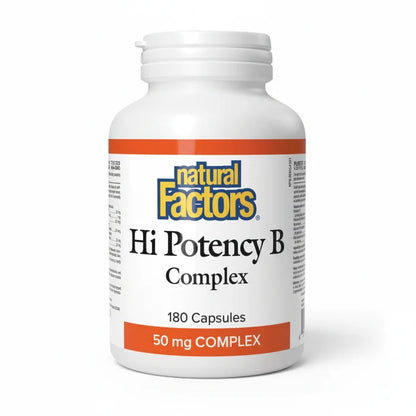 Natural Factors: Hi Potency B Complex 50 mg